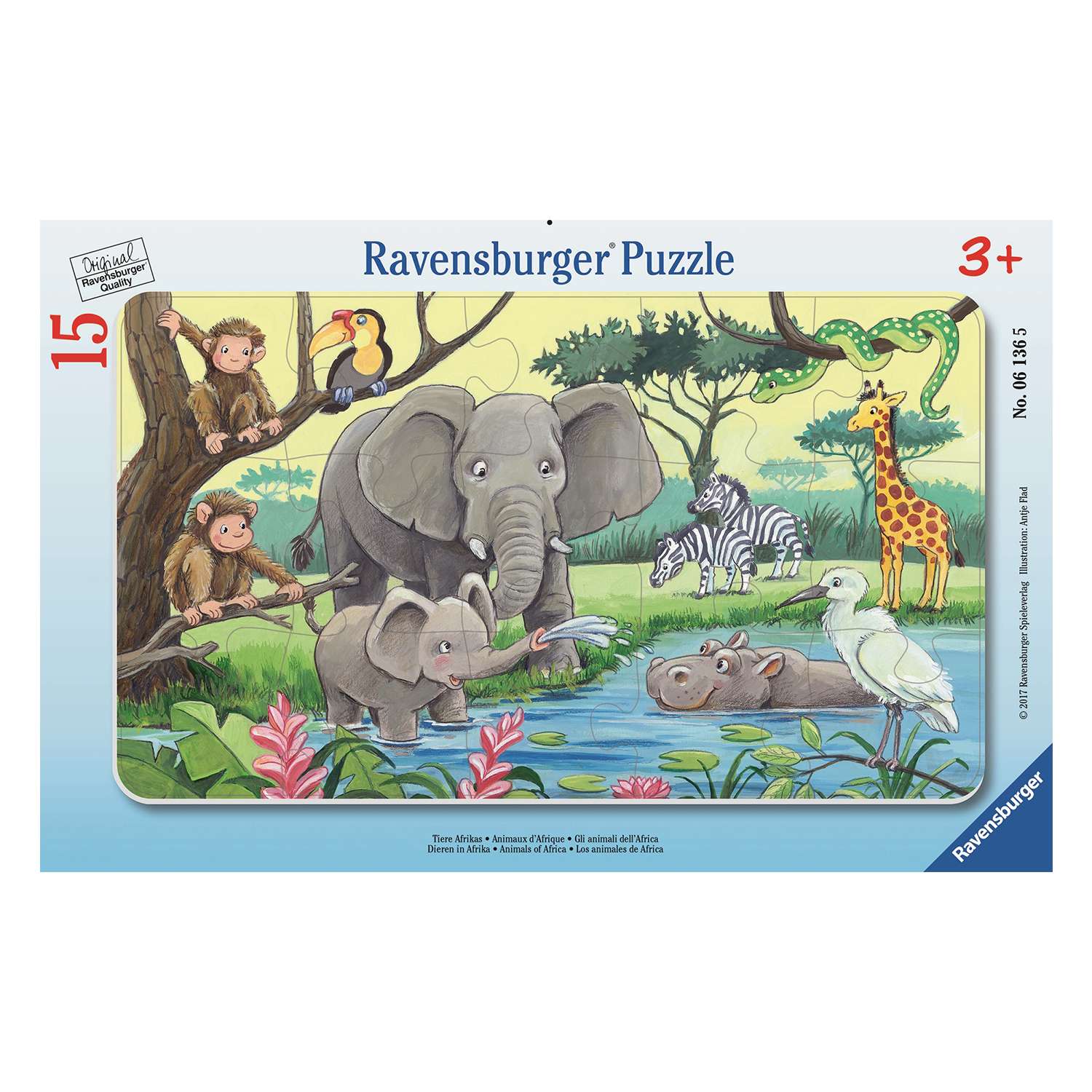 Пазл Ravensburger классический - фото 1