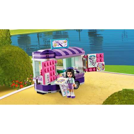 Конструктор LEGO Friends Передвижная мастерская Эммы блочный