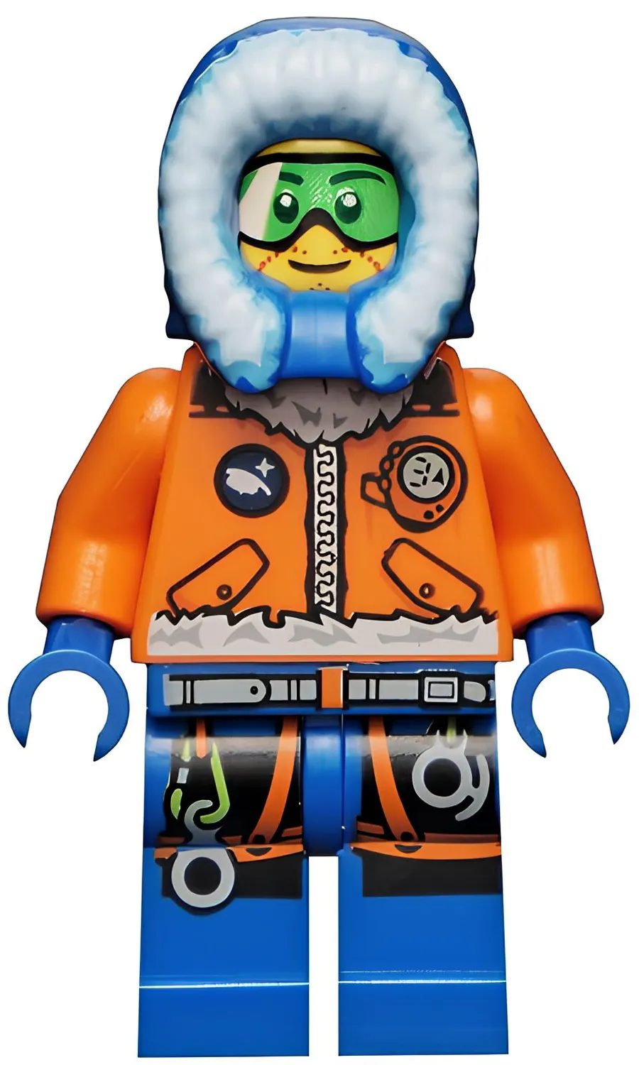 Изображение товара Минифигурка LEGO Арктический исследователь с зелеными очками Изображение товара Минифигурка LEGO Арктический исследователь с зелеными очками