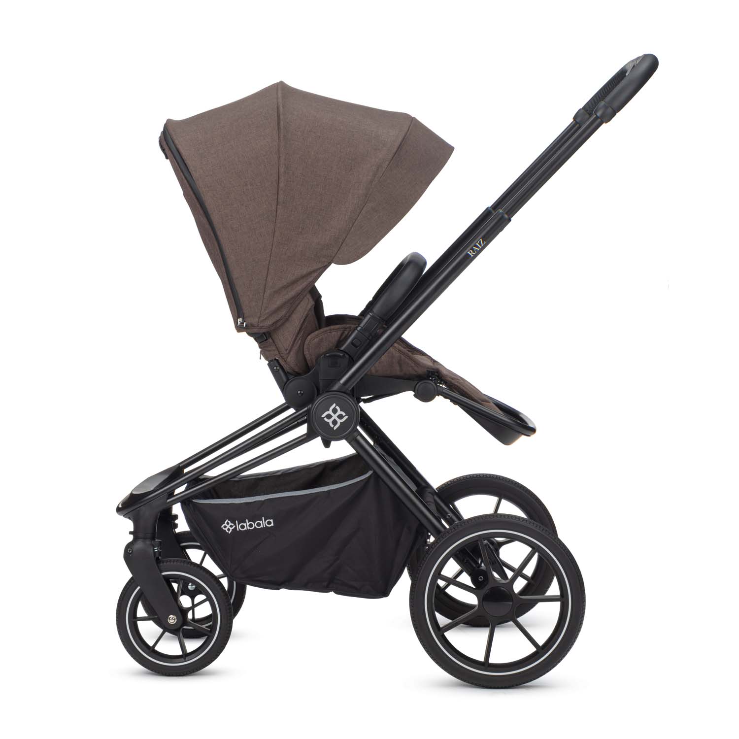 Коляска 2в1 Labala Raiz Choco brown - фото 10