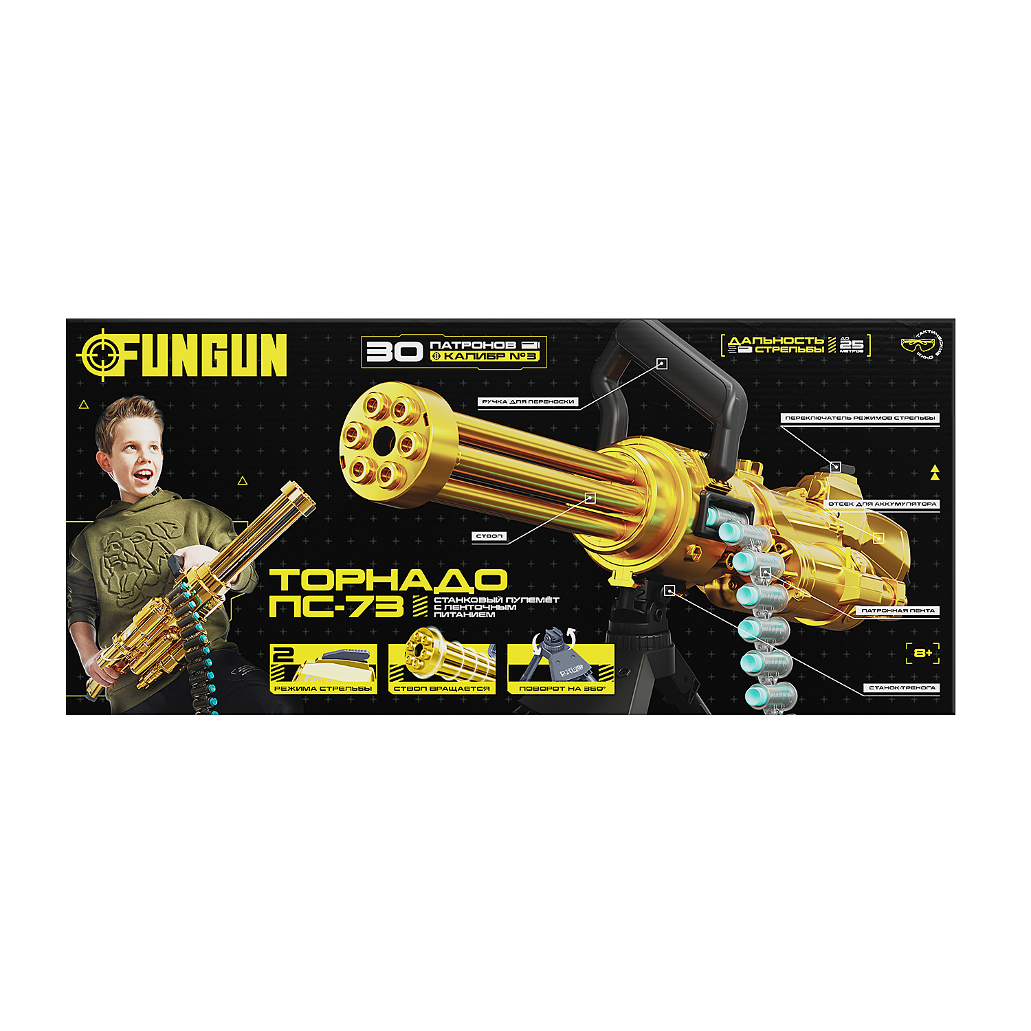 Пулемет FUNGUN Торнадо - фото 11
