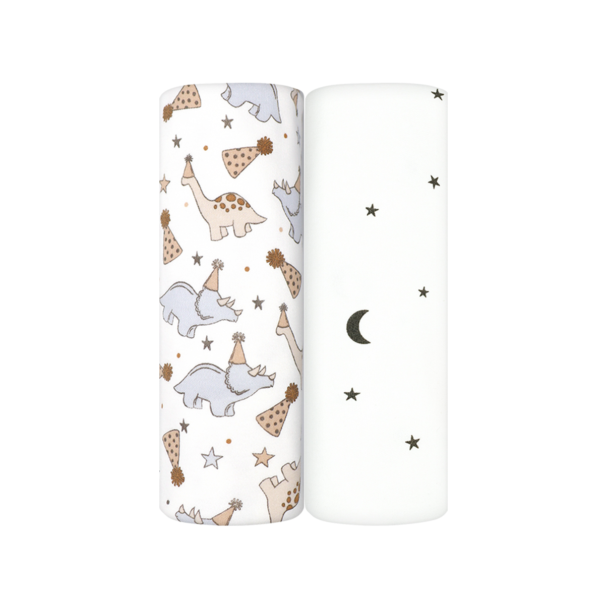 Пелёнка Mjolk Карнавал Ночное небо трикотаж 85х120 см 2 шт. - фото 1