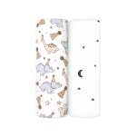 Пелёнка Mjolk Карнавал Ночное небо трикотаж 85х120 см 2 шт.