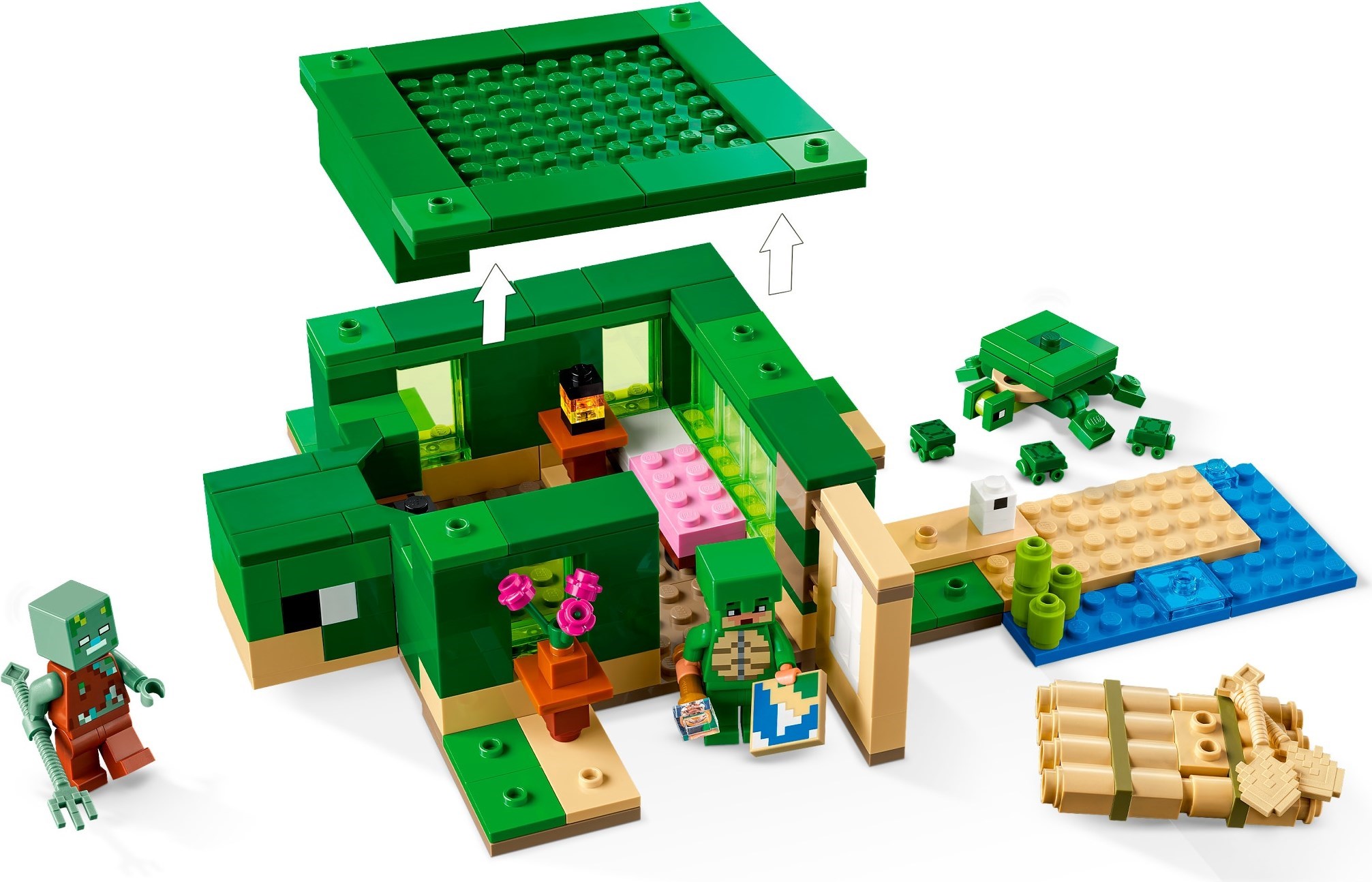 Конструктор LEGO Minecraft 21254 234 дет. - фото 2