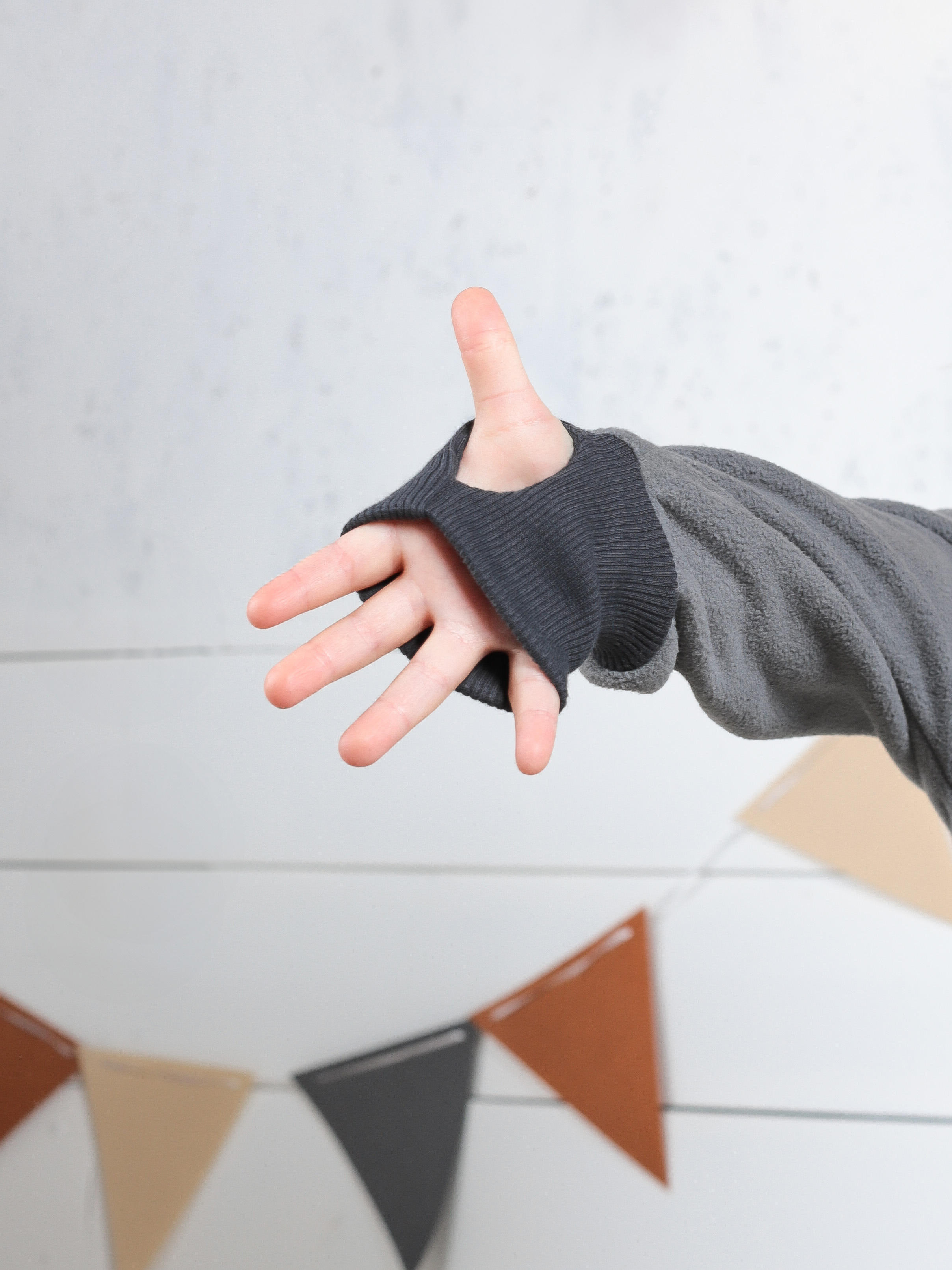 Комбинезон LittleKiddy kombez-mixтемно-серый - фото 5