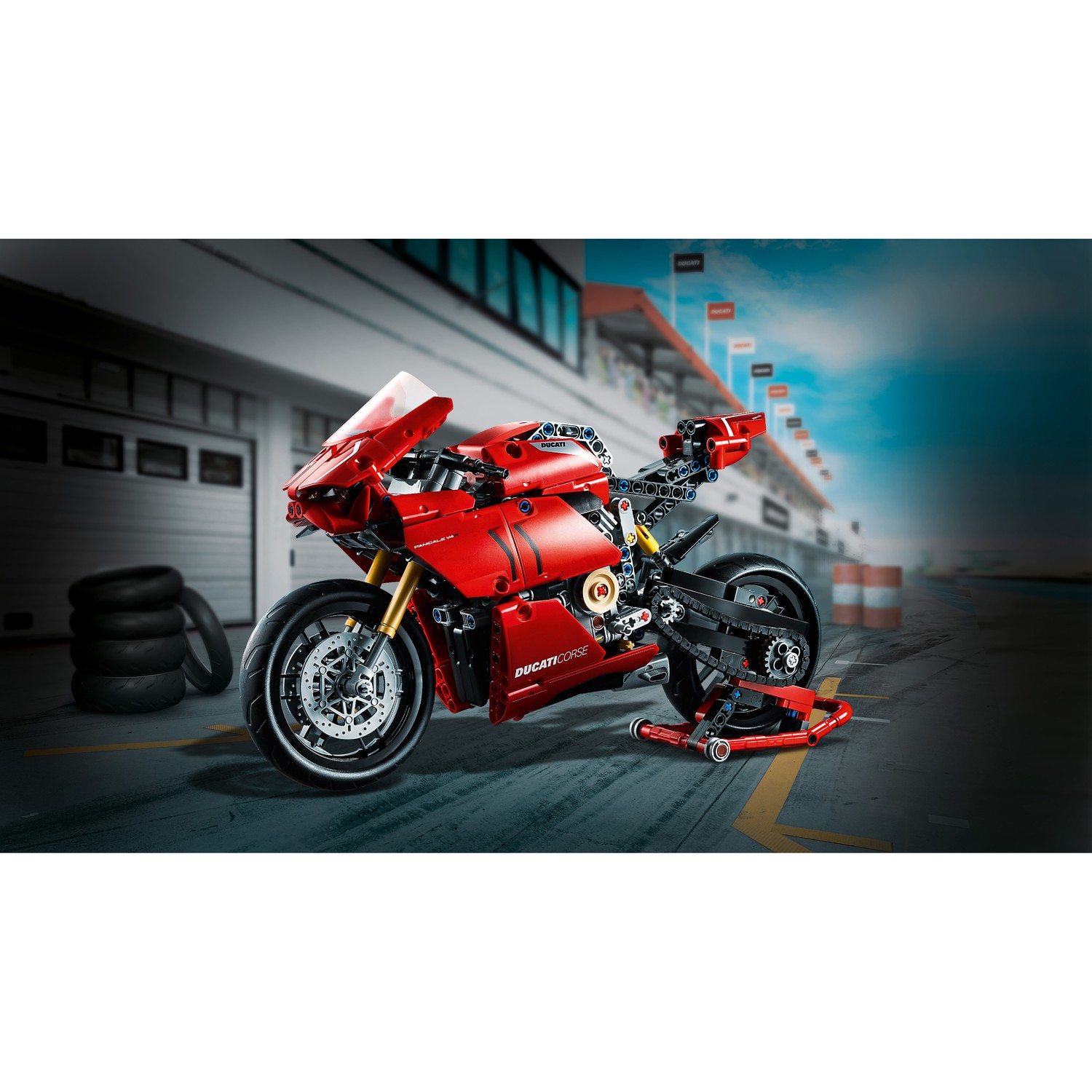 Конструктор LEGO Technic Ducati Panigale 646 дет. - фото 11