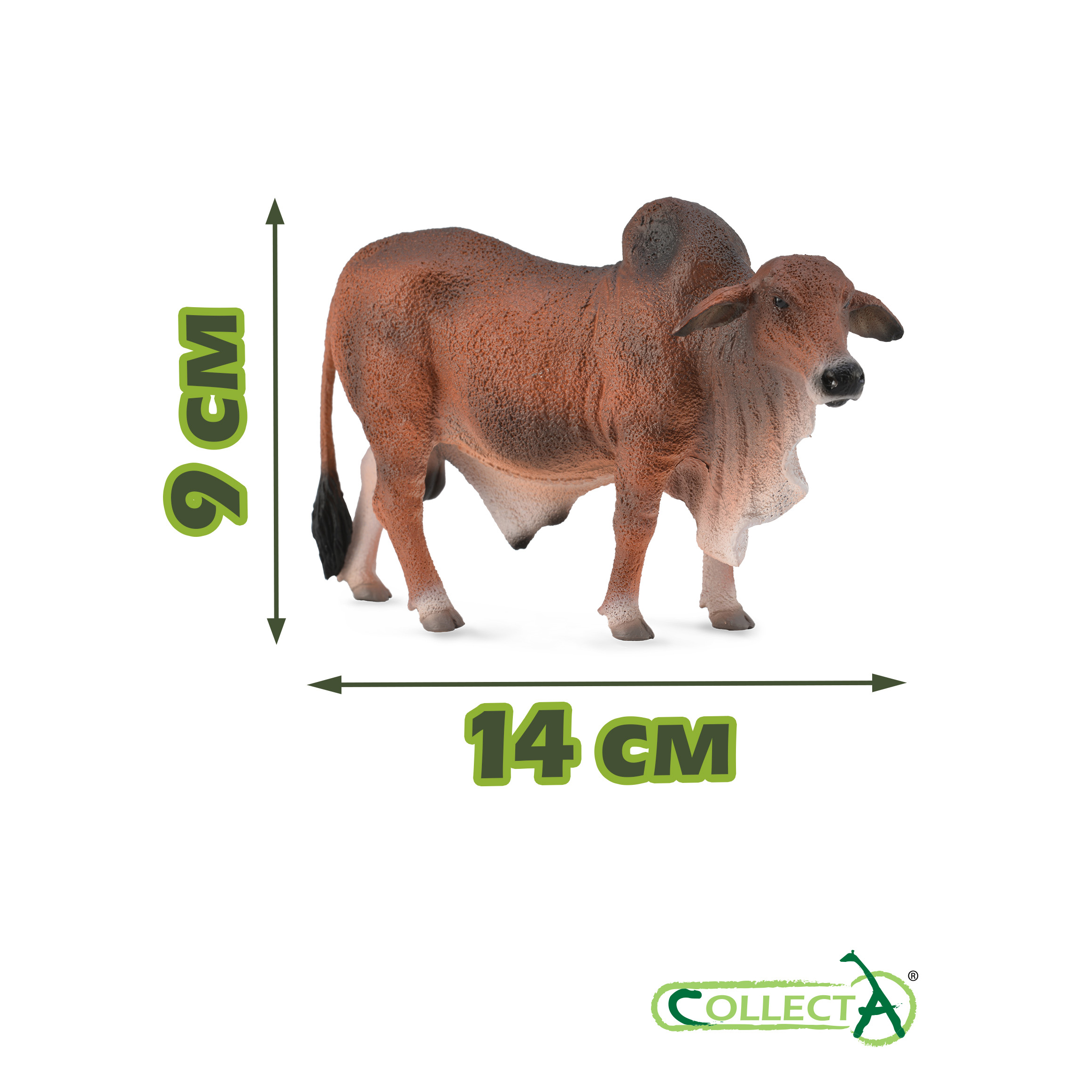Фигурка Collecta Красный брахманский бык - фото 2