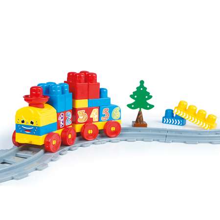 Конструктор Dolu Train Blocks блочный