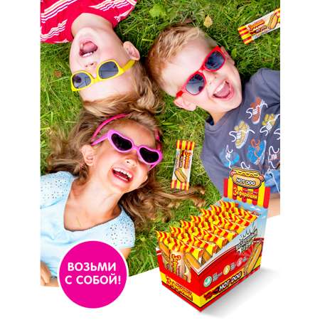 Воздушный зефир Сладкая сказка Зефирюшки Хот-Дог 18 г х 24 шт