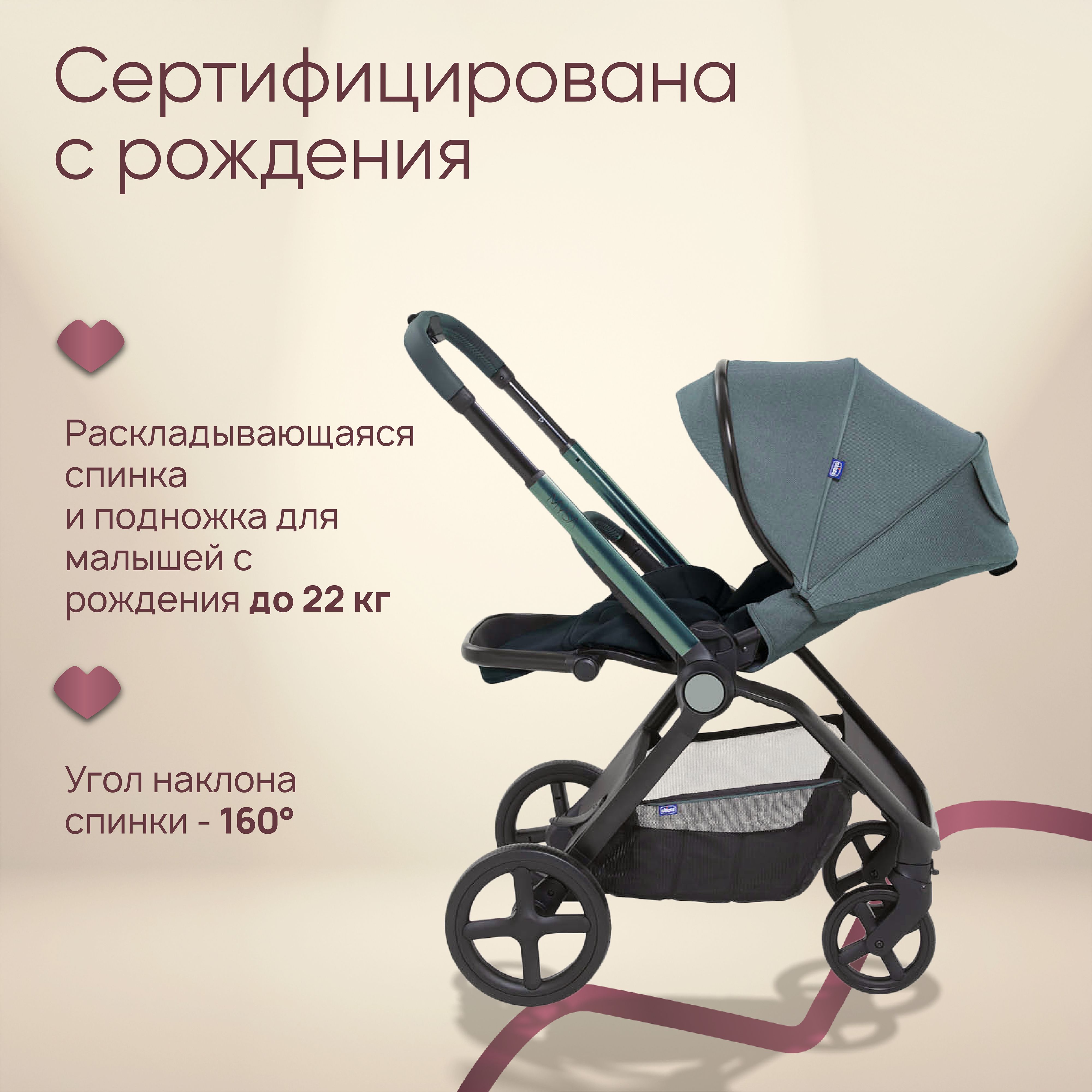 Коляска прогулочная Chicco - фото 5