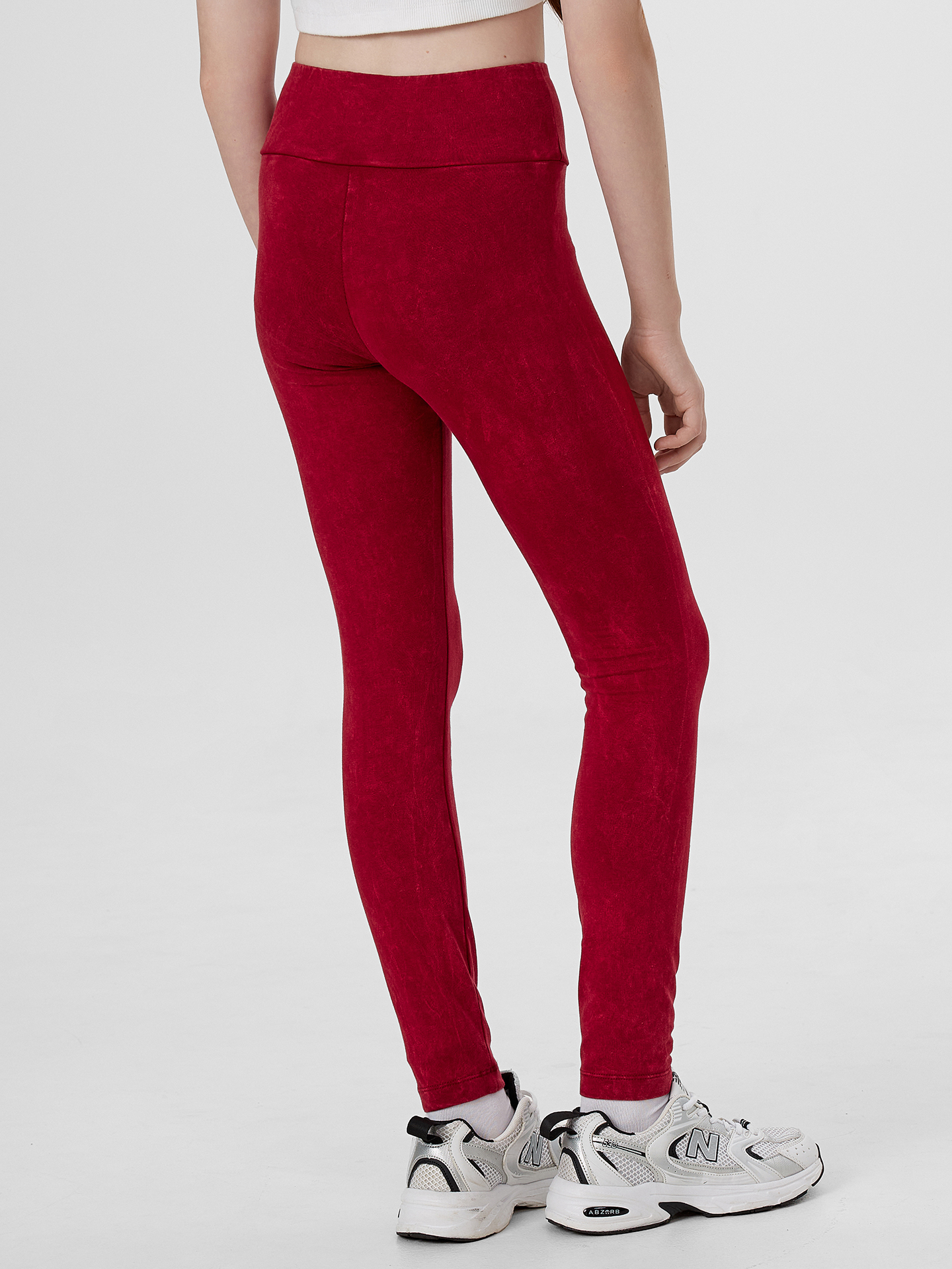 Леггинсы Mark Formelle (Марк Формэль) 147755/ACID WASH вишневый - фото 2