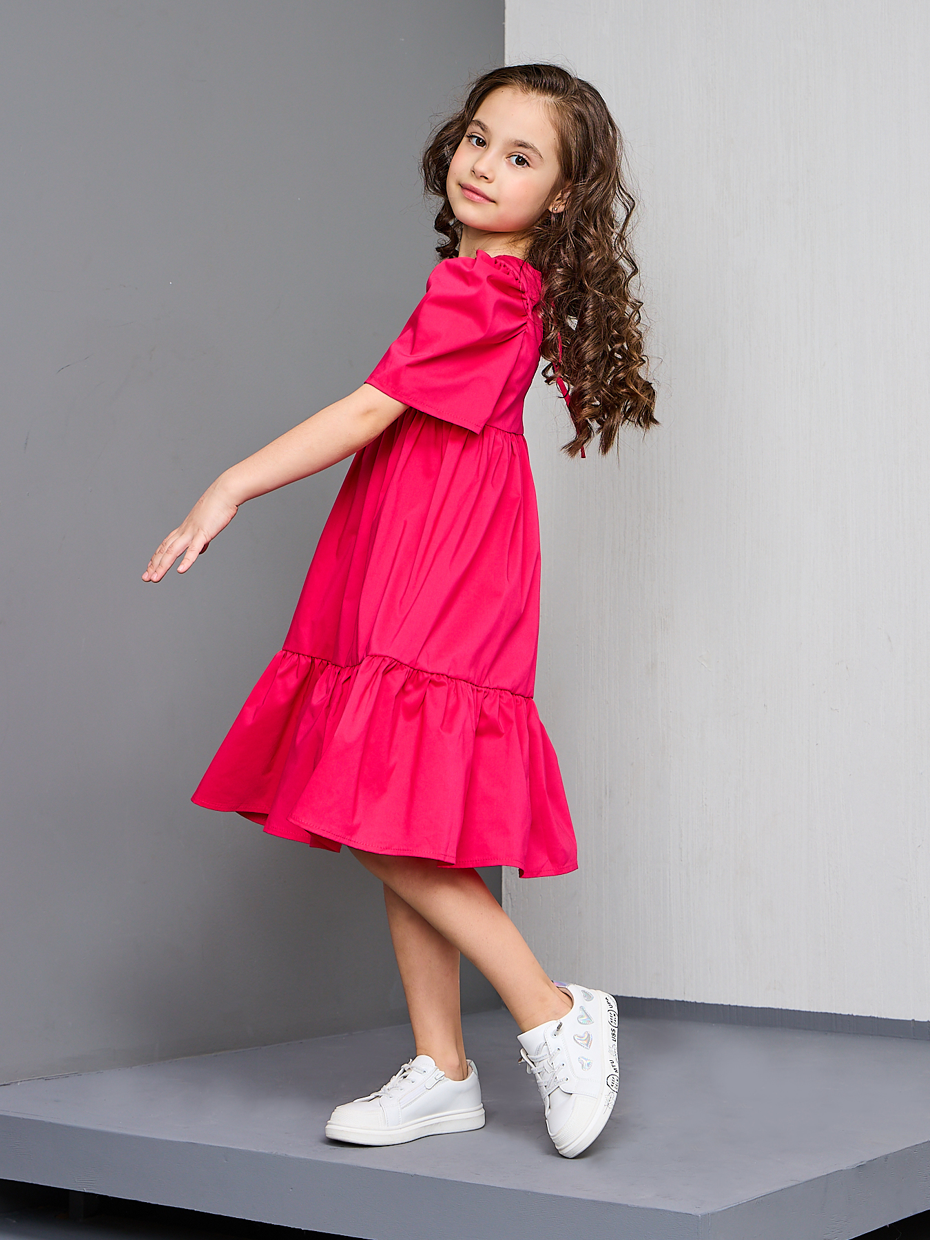 Платье Sofisha kids Plat.odnoton.pink - фото 11