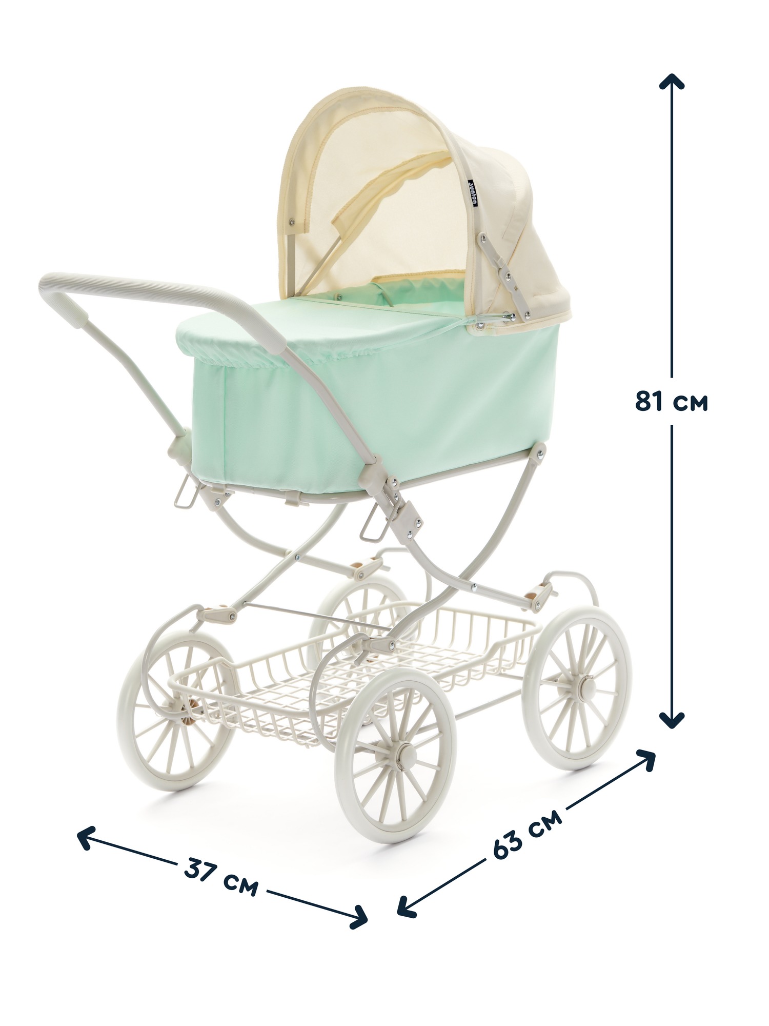 Коляска-люлька для кукол Junion 123509.9673SJ-2 - фото 2