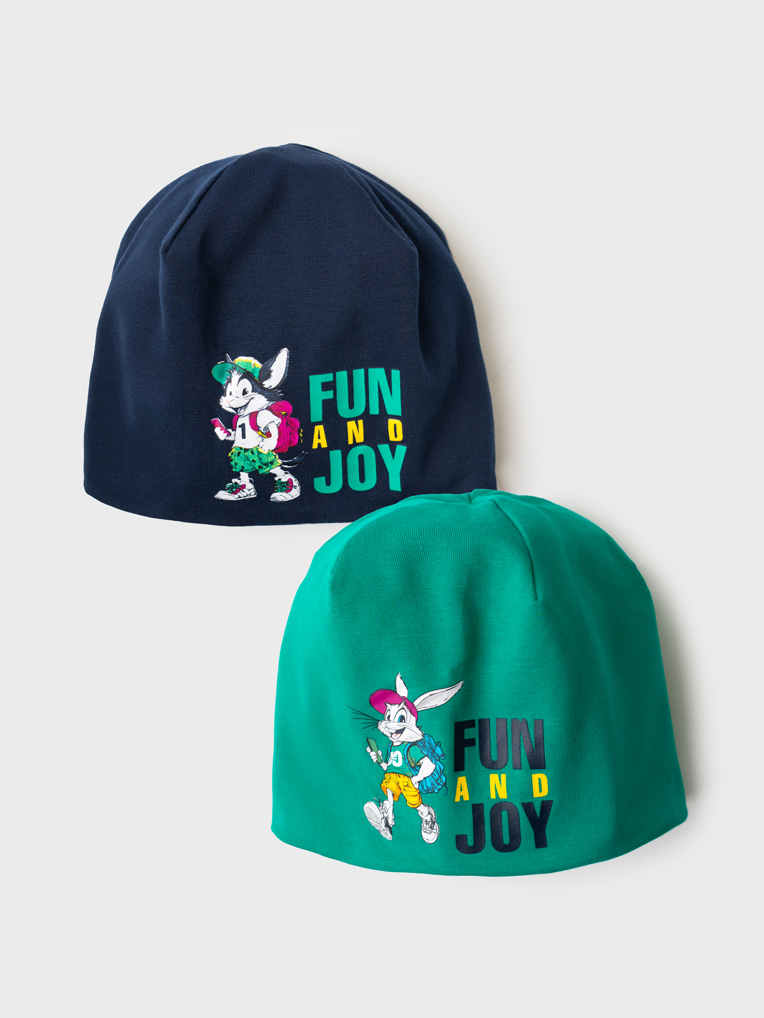 Шапка 2 шт PlayToday 12612117 - фото 1