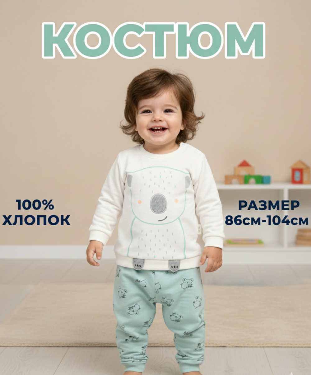 Свитшот и брюки Deiko Baby D1093 - фото 2