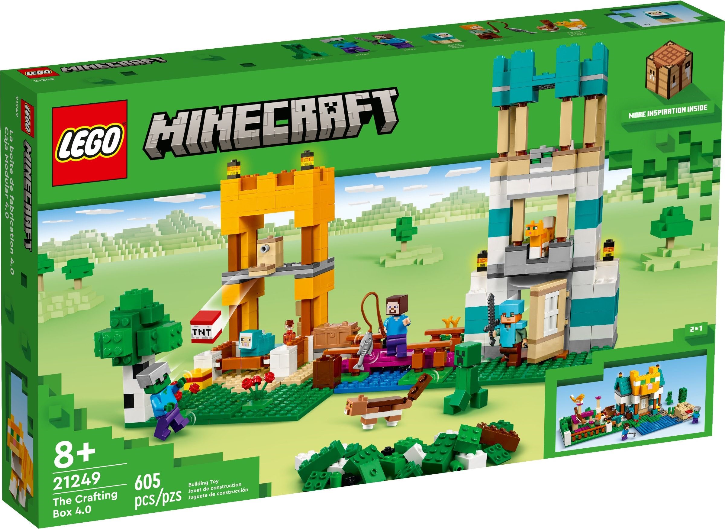 Конструктор LEGO Minecraft 605 дет. - фото 1