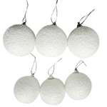 Ё Снежки 6шт 6см