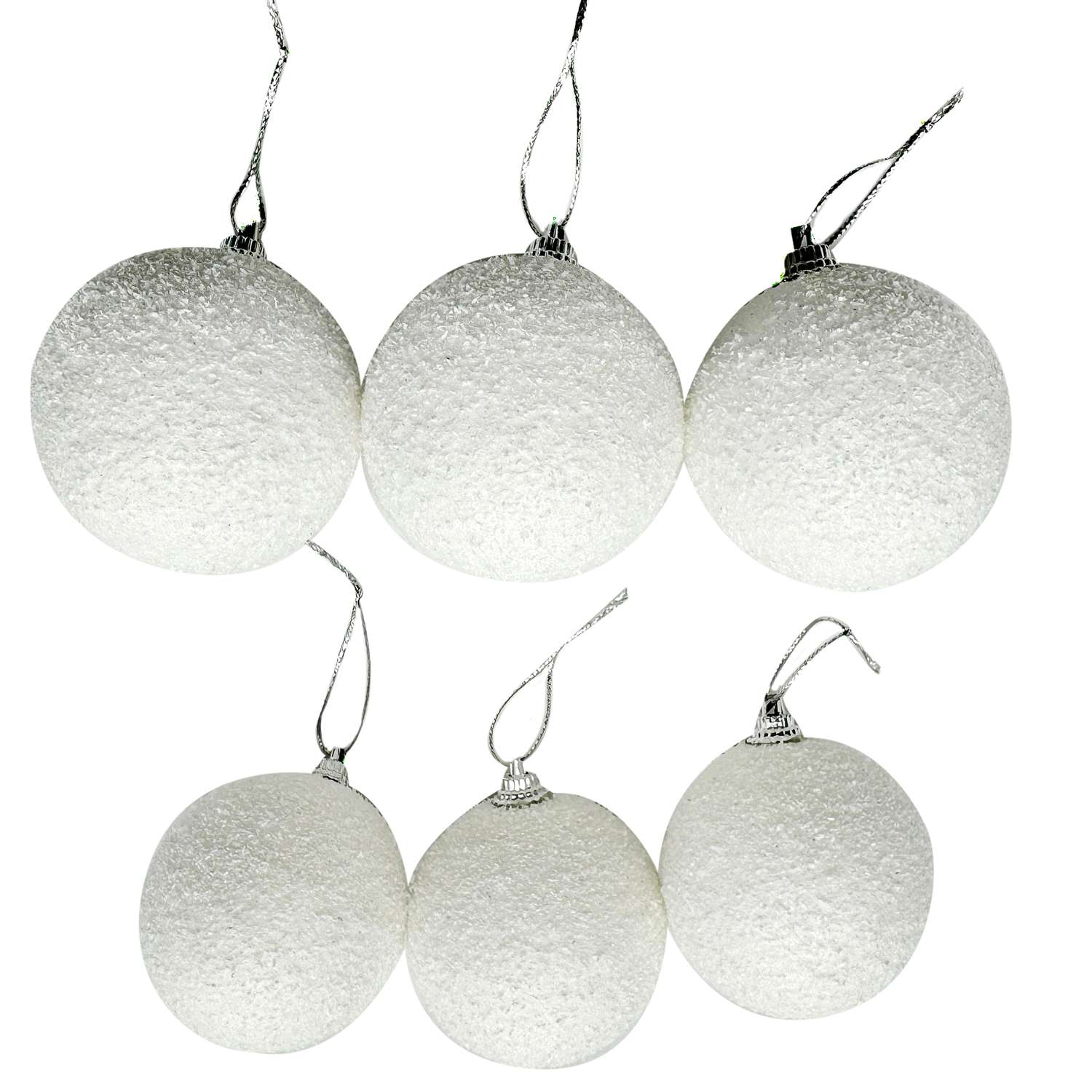 Ё Снежки 6шт 6см - фото 1