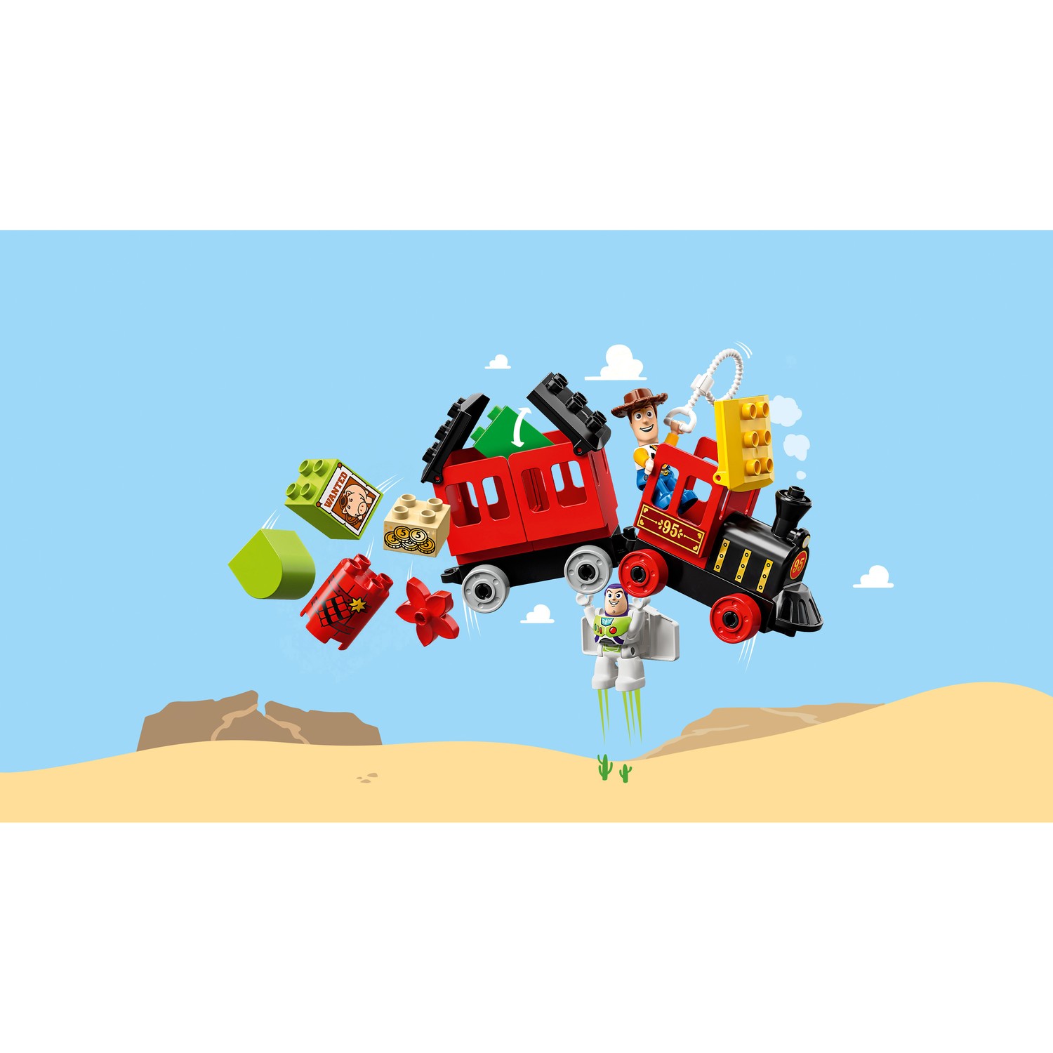 Конструктор LEGO DUPLO Toy Story Поезд блочный - фото 6