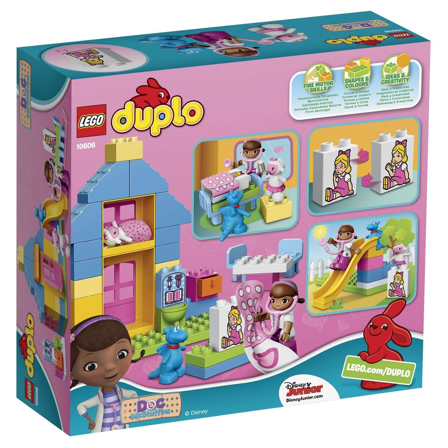 Конструктор LEGO DUPLO Больница Доктора Плюшевой блочный - фото 3