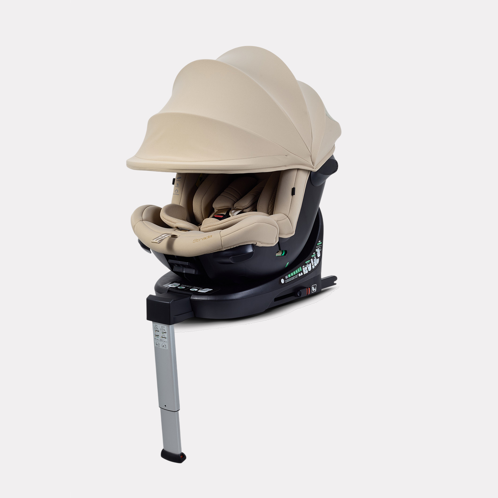 Автокресло Rant Страда Isofix 0+/1/2/3 (0-36 кг) бежевый - фото 4