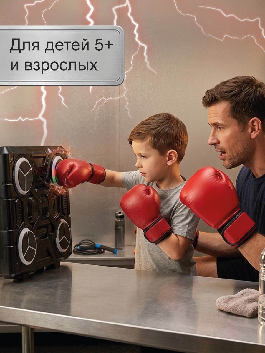 Музыкальный тренажер для бокса Veld Co с Bluetooth - фото 6