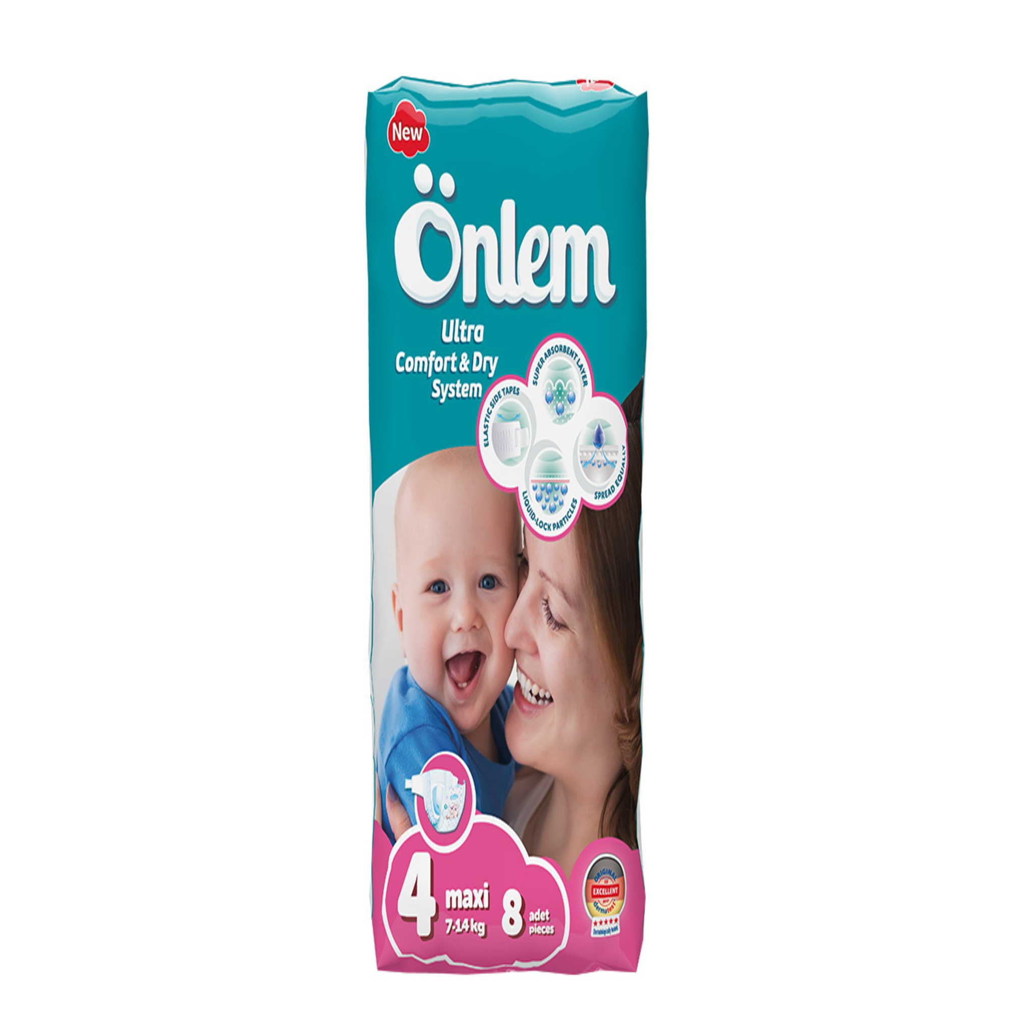 Подгузники Onlem Ultra Comfort 4 8 шт. - фото 2