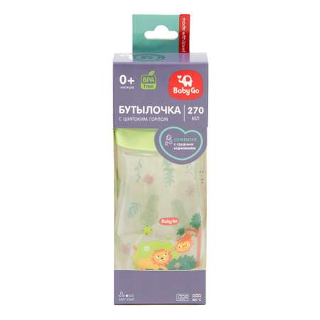 Бутылочка BabyGo 270 мл 1 шт.