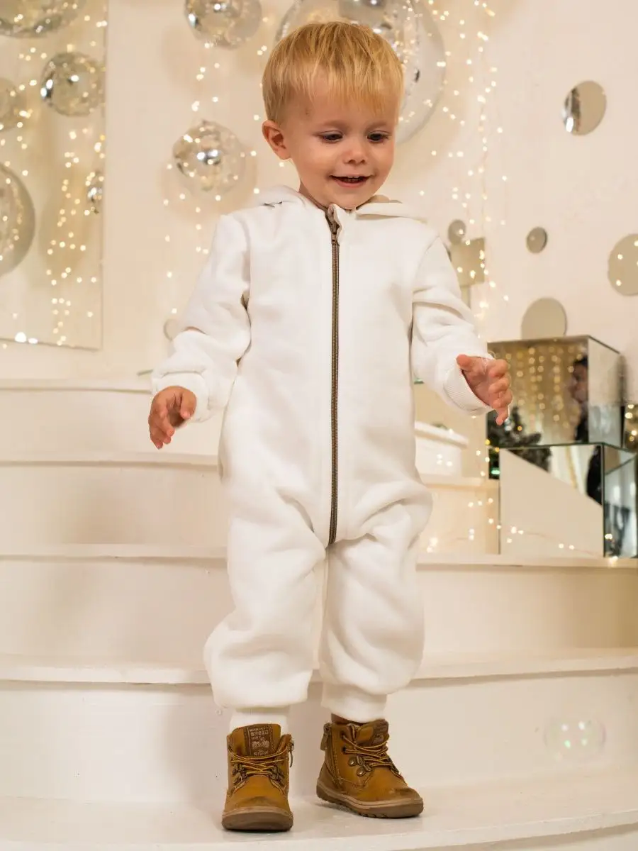 Комбинезон BabyDreams K_1молочный - фото 1