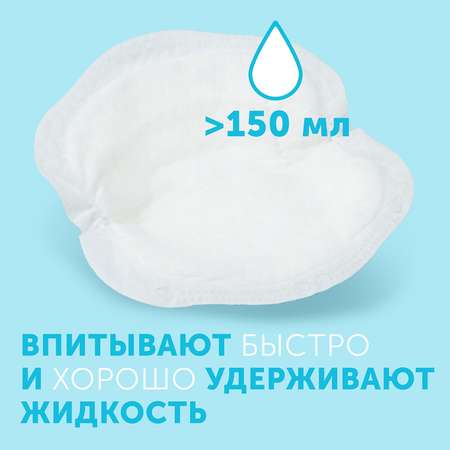 Вкладыши для груди LOVULAR Hot Wind 62шт 429767