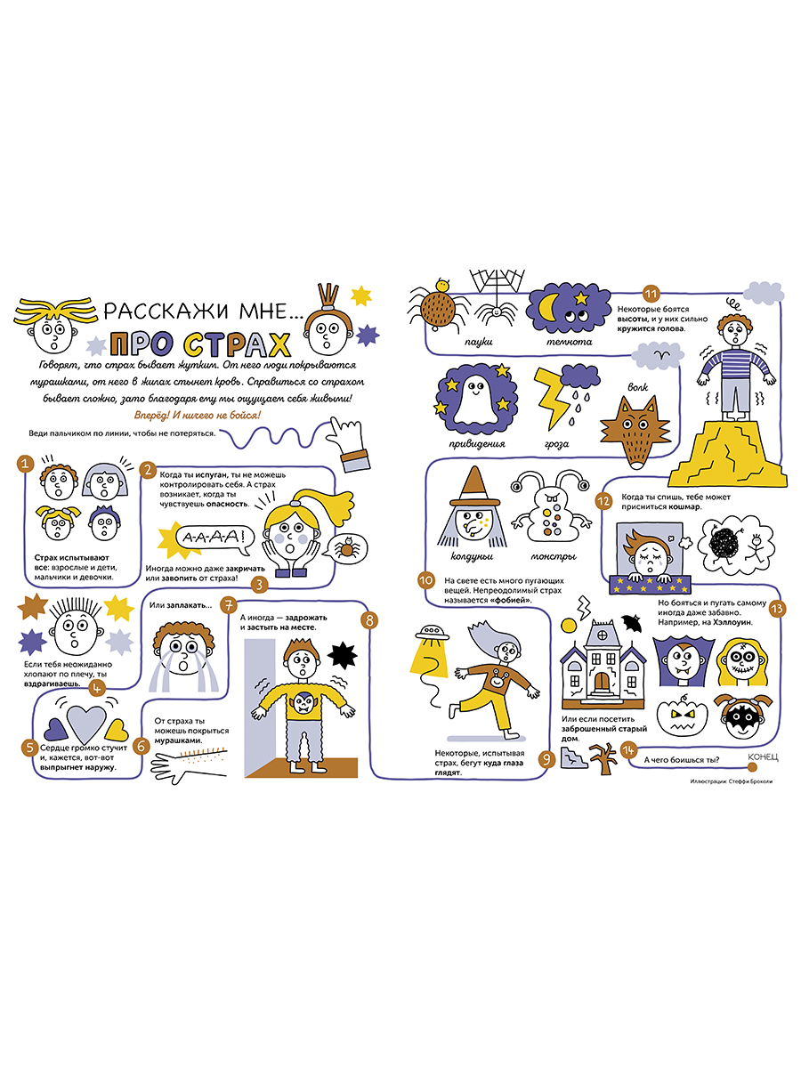 Журнал Альпина. Дети Тибо. Журнал, с которым можно играть. Страх - фото 5