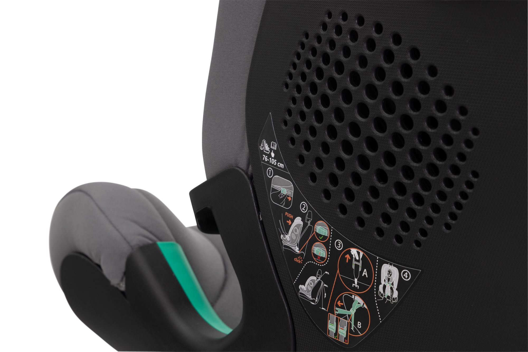 Автокресло Chicco Isofix 1/2/3 (9-36 кг) серый - фото 2