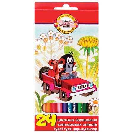 Карандаши цветные Koh-I-Noor 24 шт.
