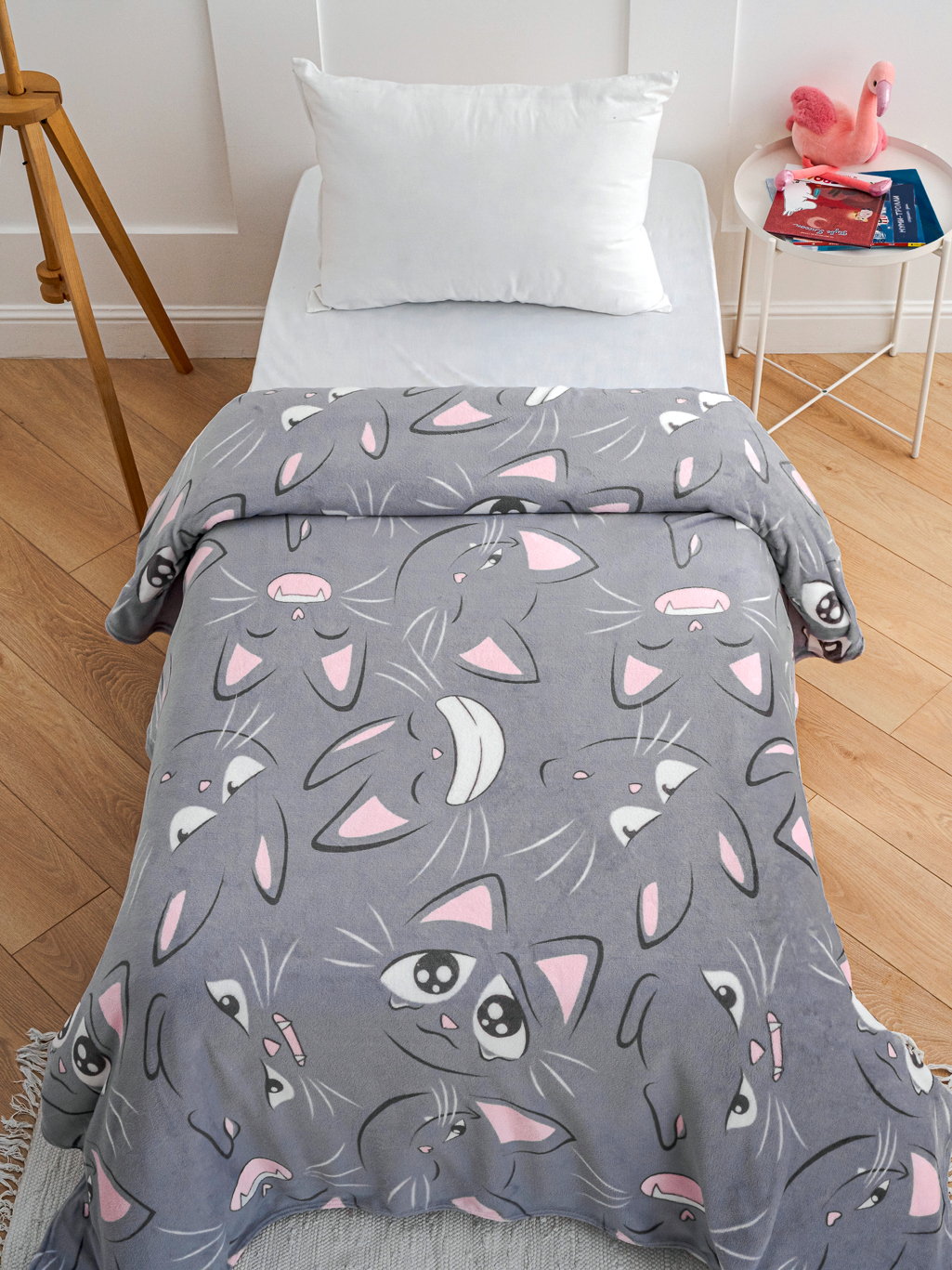 Плед PAVLine Аэро Софт Коты гримасы 150 x 200 см - фото 9