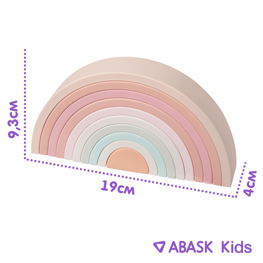 Игрушка ABASK пирамидка - фото 6