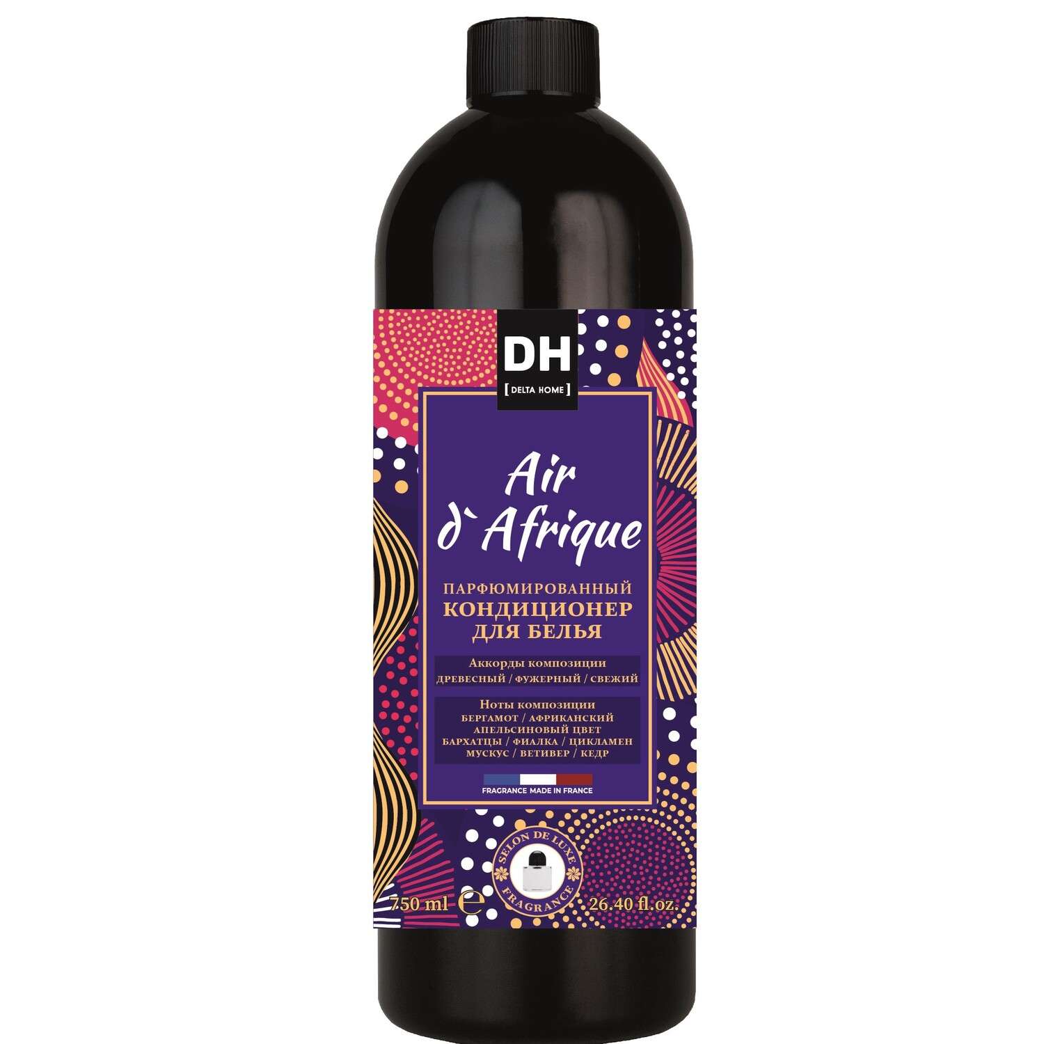 Кондиционер DELTA HOME Air DАfrique парфюмированный 0.75 л - фото 1