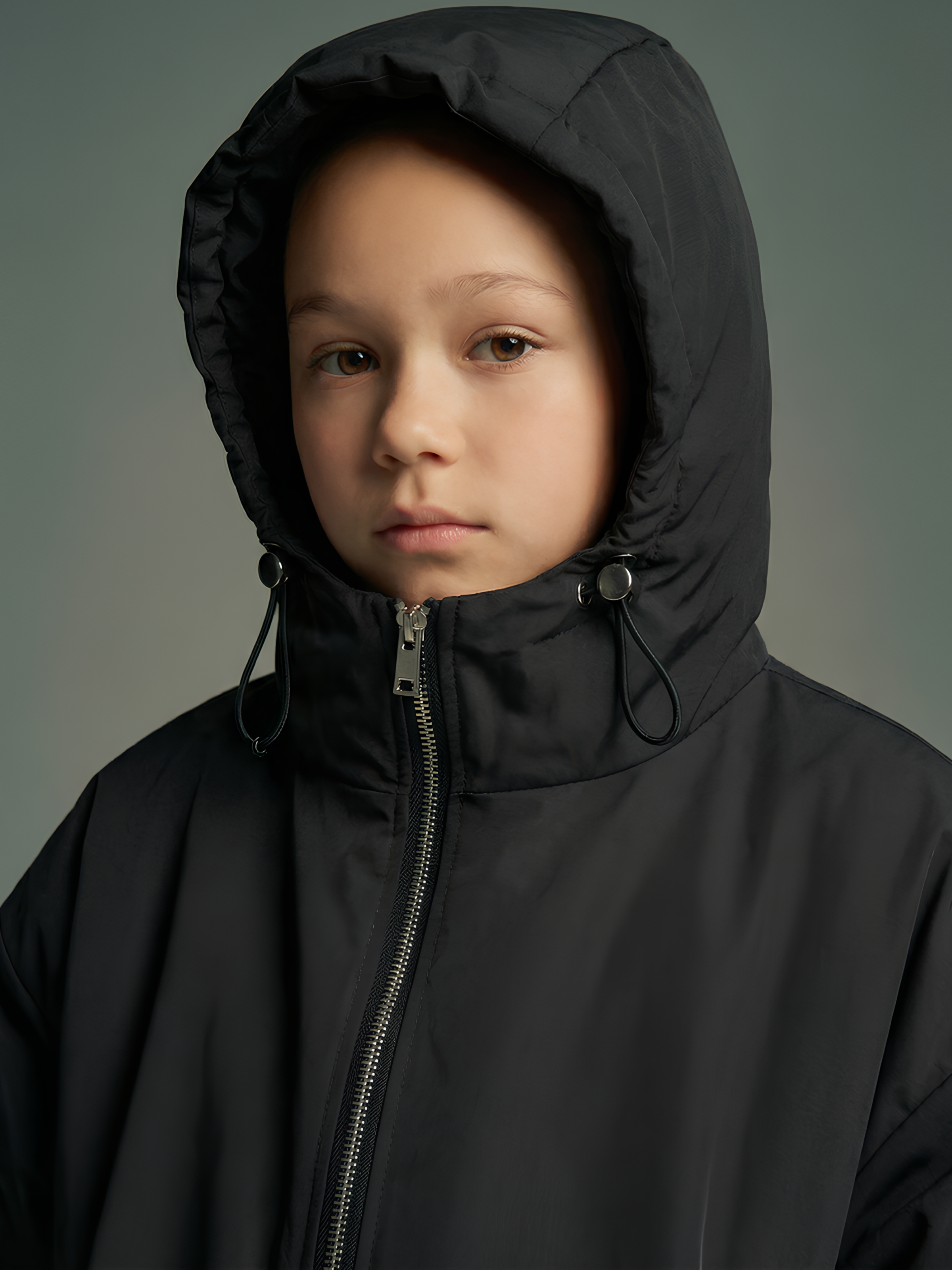 Куртка MIRANAM БомберДетскДевочкиF55Черн - фото 9