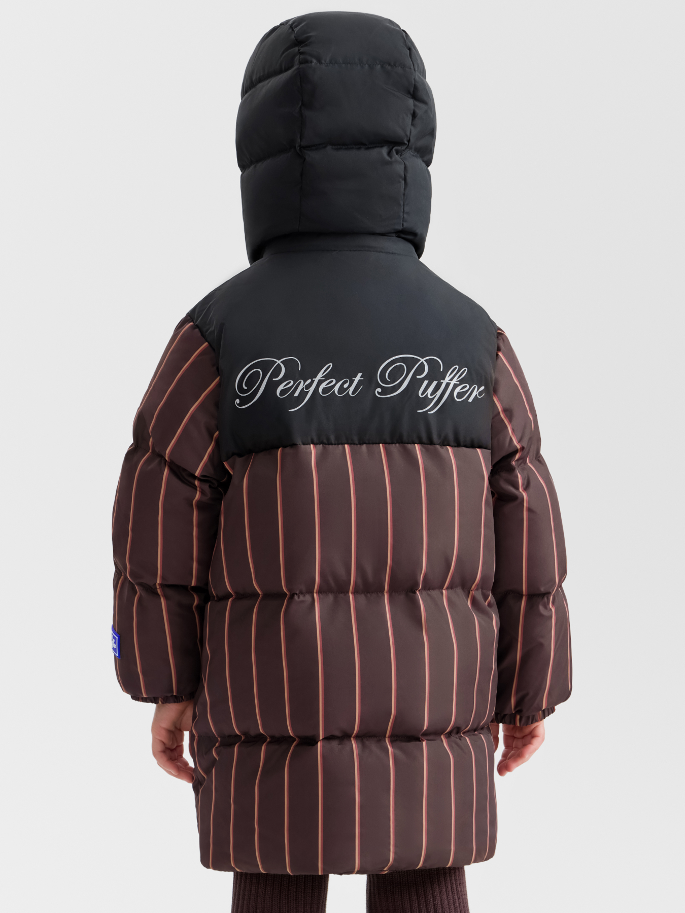 Пуховик Happy Baby 89139_purple(stripes) - фото 5