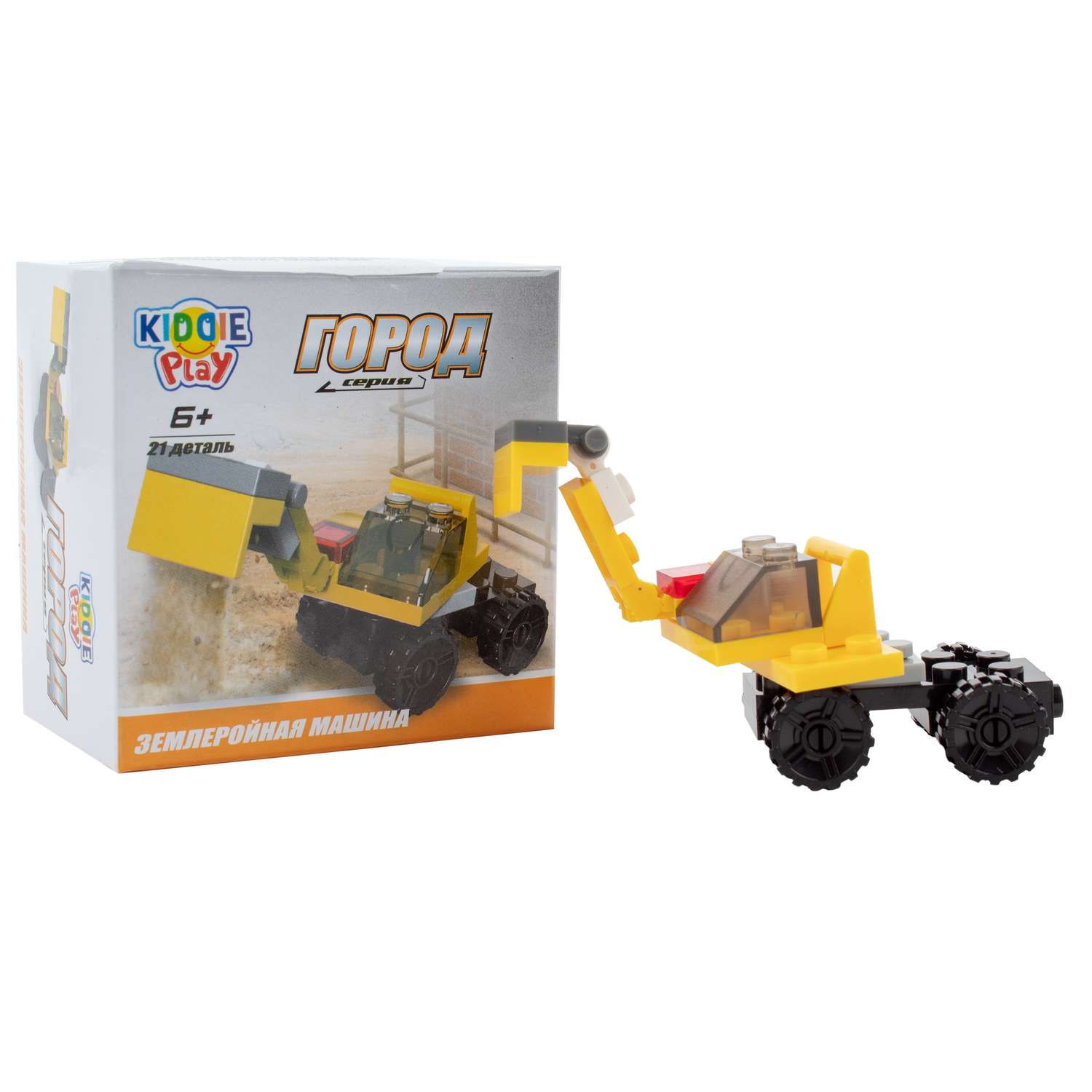 Конструктор KiddiePlay Транспорт блочный в ассортименте - фото 2