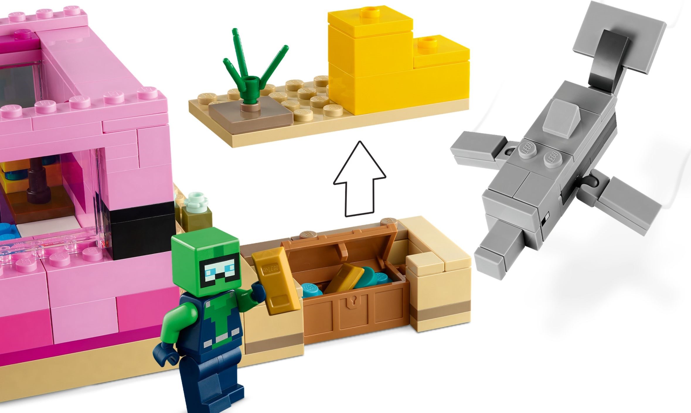 Конструктор LEGO Minecraft 21247 242 дет. - фото 4