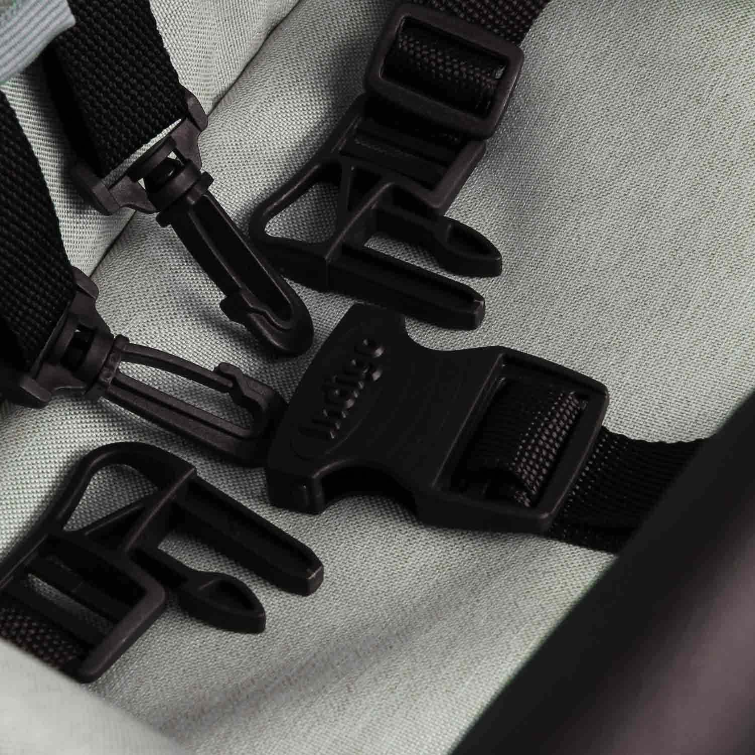 Коляска 2в1 Indigo Barbara Classic 02 шалфей - фото 18