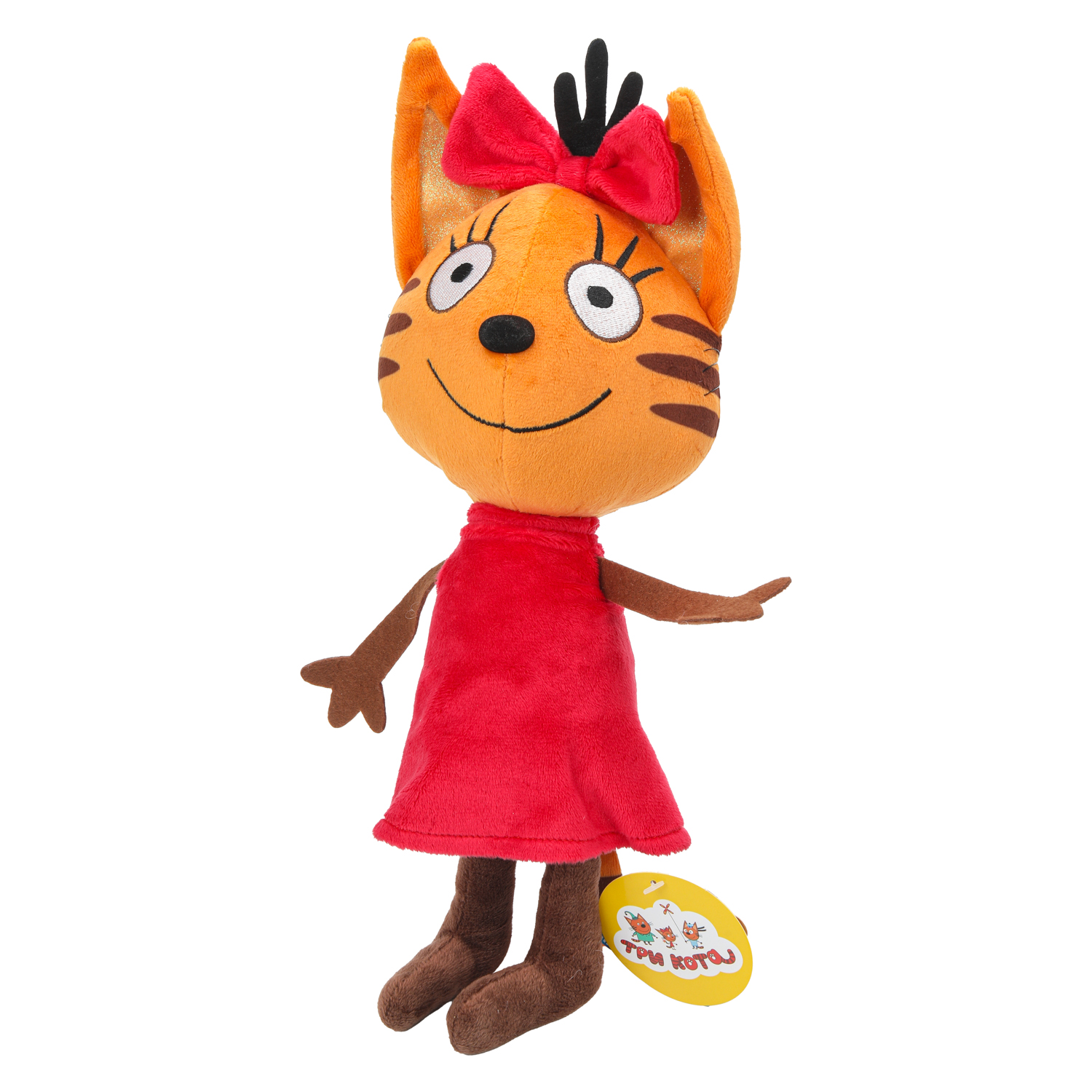 Мягкая игрушка Мульти Пульти котик Карамелька - фото 1