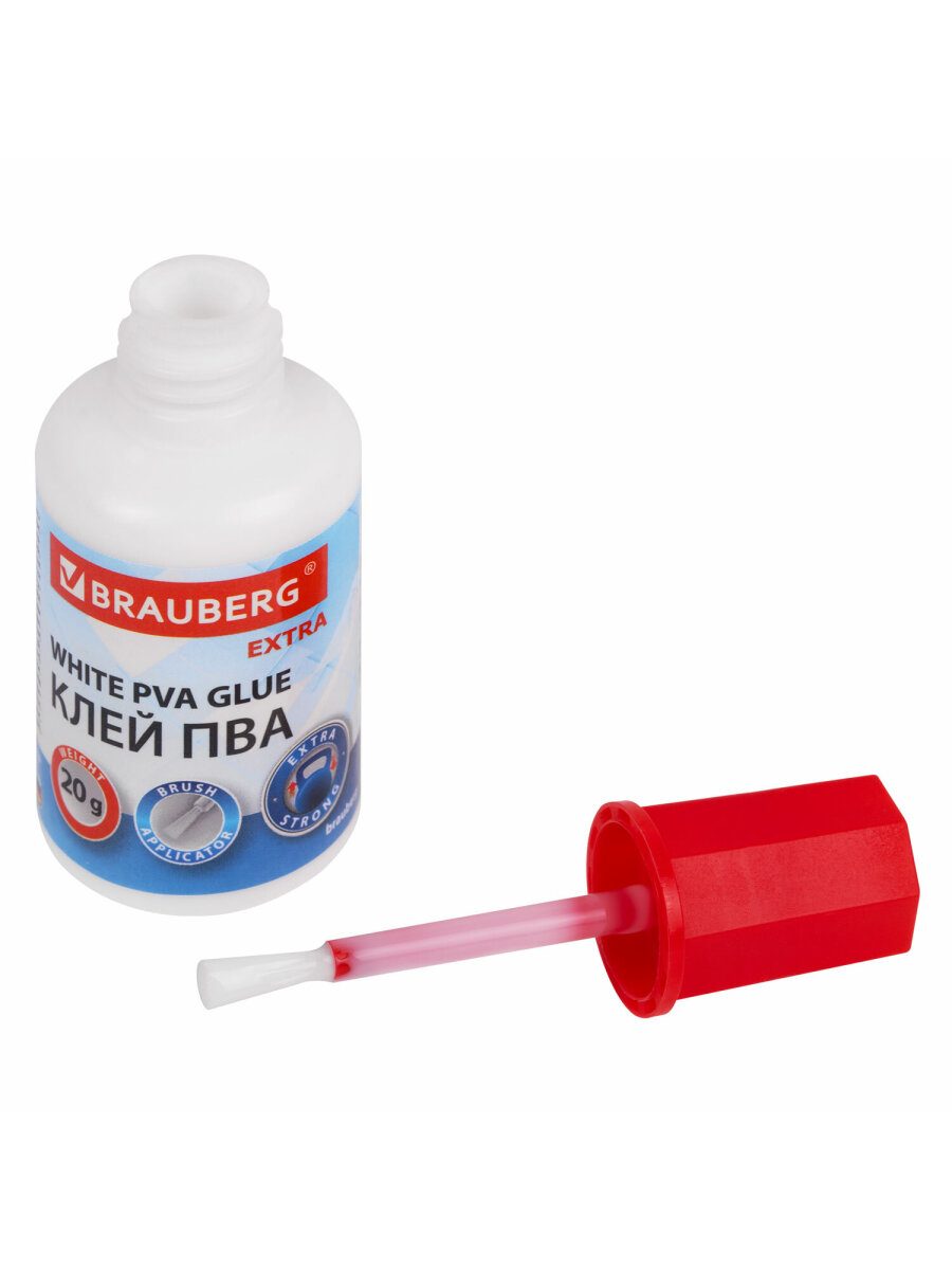 Клей ПВА Brauberg 3 шт. - фото 4