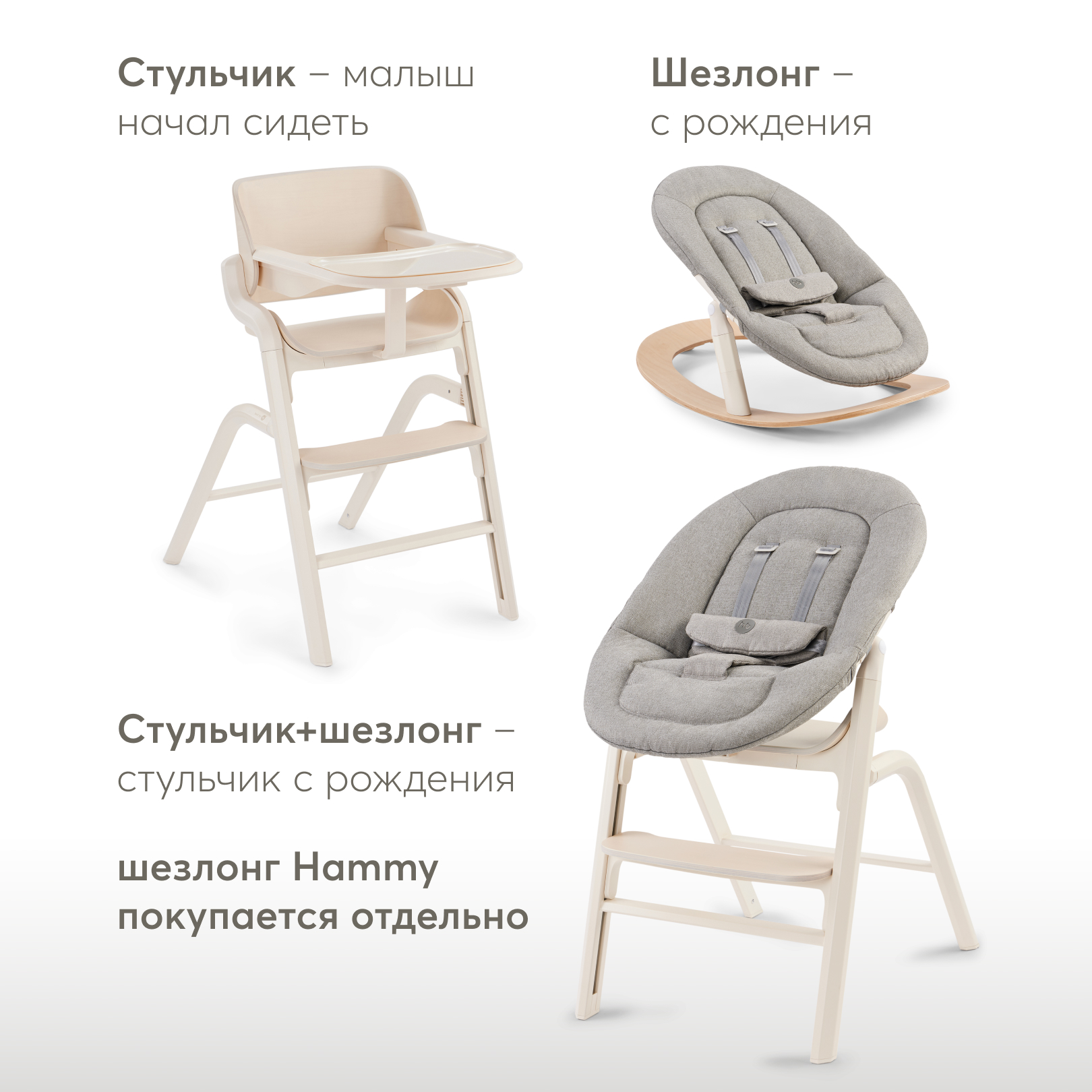 Стульчик для кормления Happy Baby Charley трансформер - фото 7