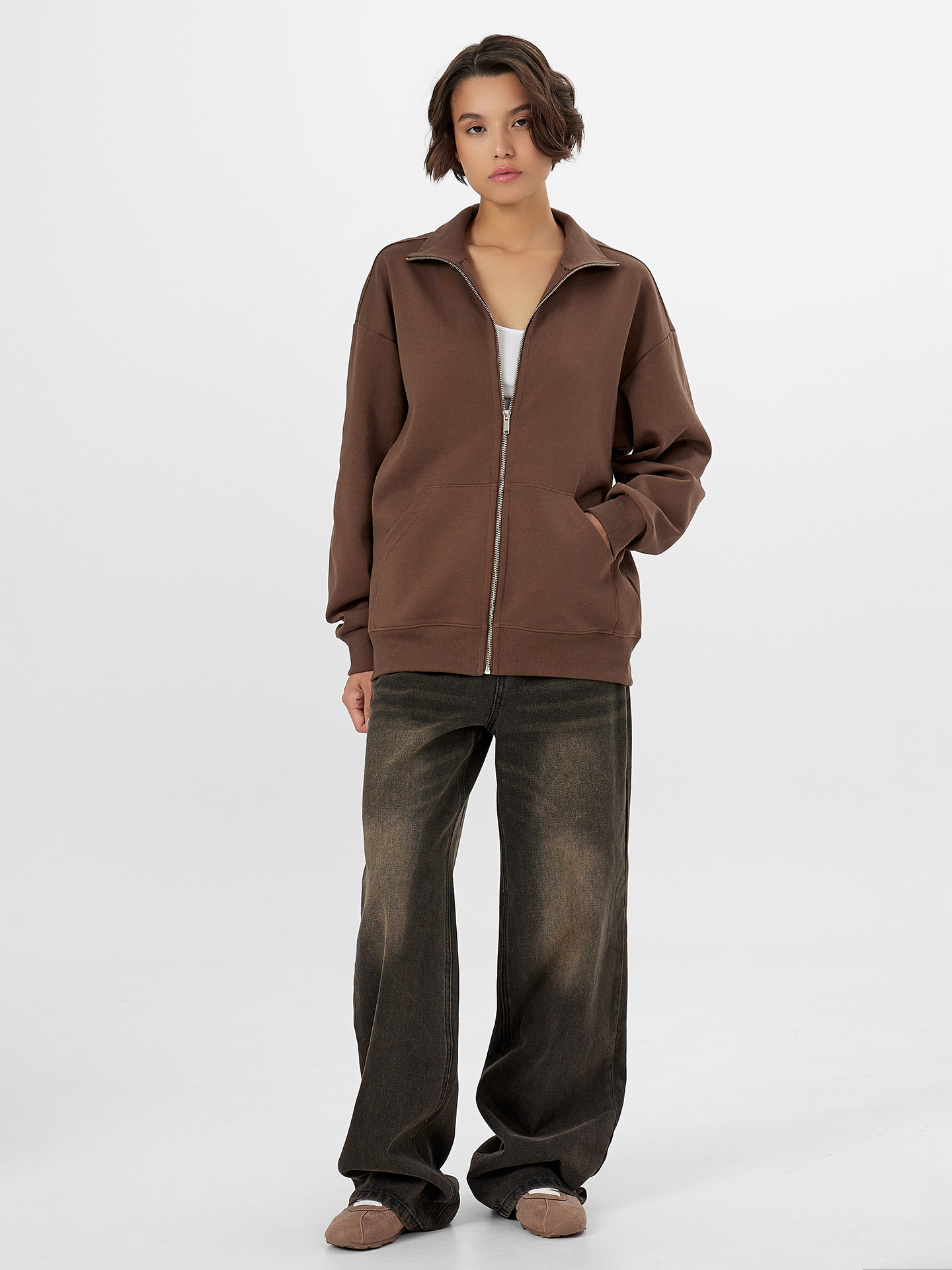 Толстовка Mark Formelle (Марк Формэль) 172139/ореховый - фото 3