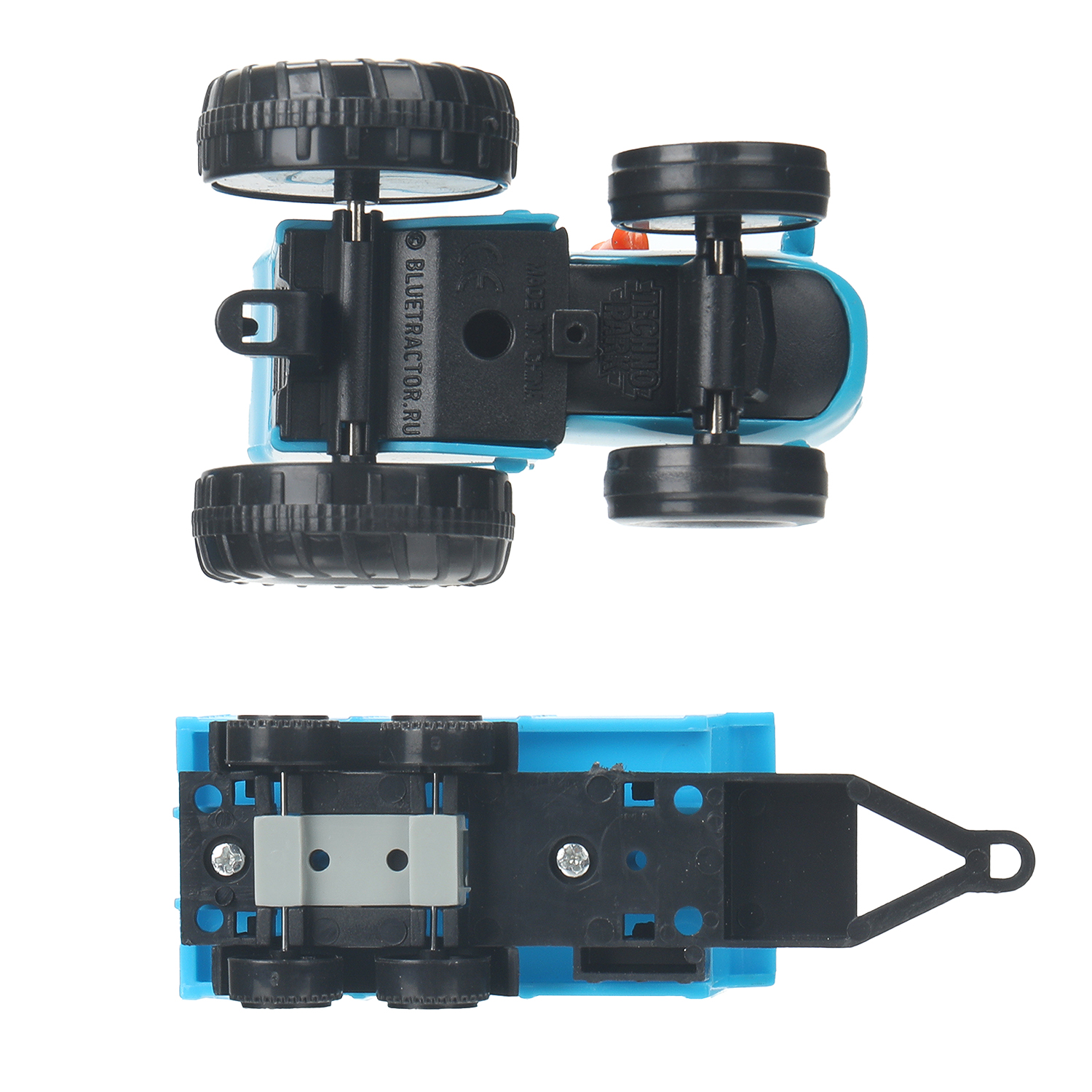 Трактор Технопарк Синий трактор 400790 - фото 9