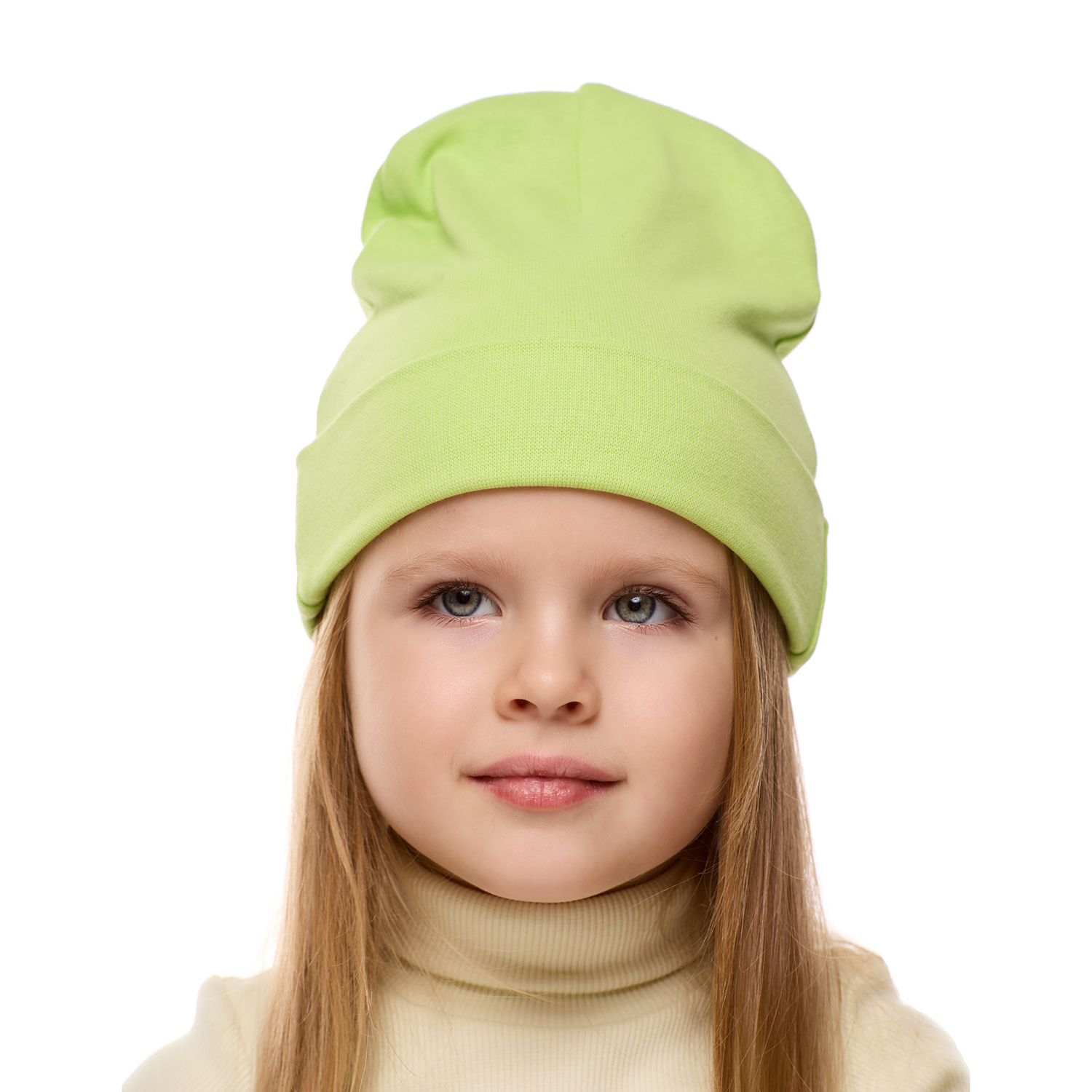 Шапка Lucky Child 42-9/салатовый/0-2/ - фото 7
