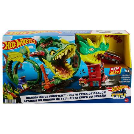 Трек Hot Wheels Огневой бой