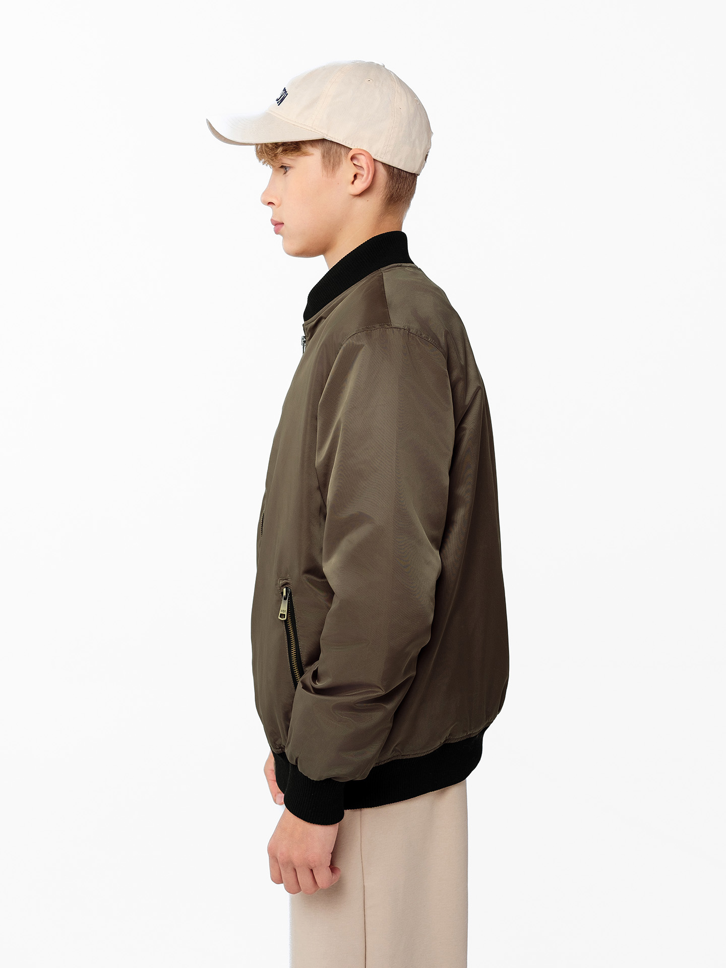 Бомбер WBR 67-013 (Хаки) - фото 12