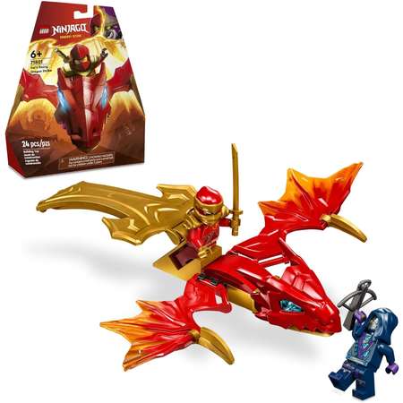 Конструктор LEGO NINJAGO Удар восходящего дракона Кая блочный